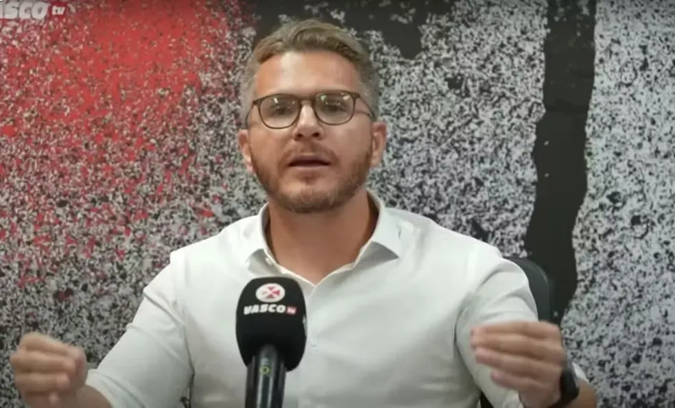 Felipe Carregal, vice-presidente jurídico do Vasco.