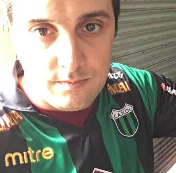 Luis Carballo, fanático de Chicago, pudo conocer a Messi. (Imagen: Facebook)