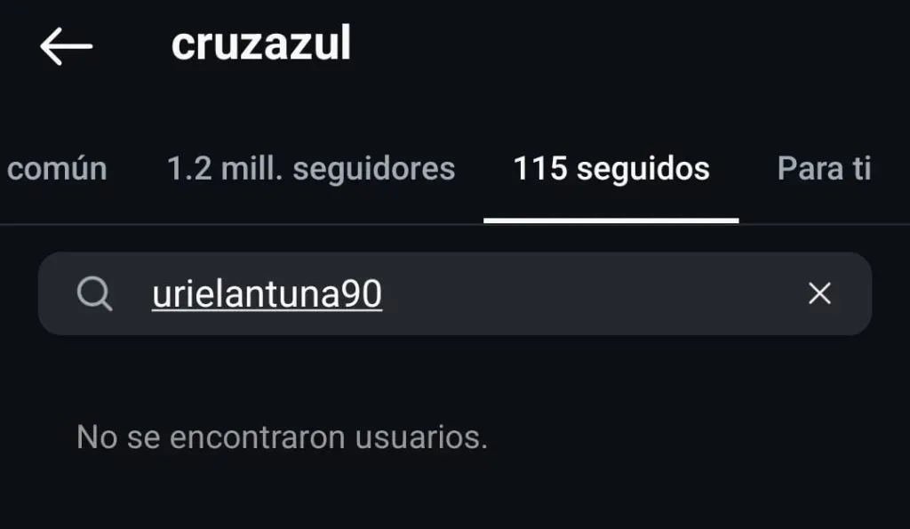 La Máquina dejó de seguir a Antuna. (@CruzAzul)