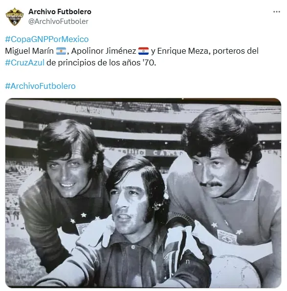 Leyendas de Cruz Azul, el emotivo recuerdo de Enrique Meza sobre el Gato Marín: “Lo quise mucho”. Noticias en tiempo real