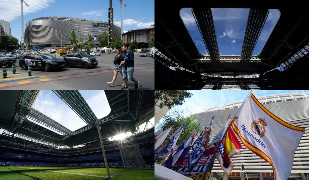Obras en el Santiago Bernabéu: Getty Images