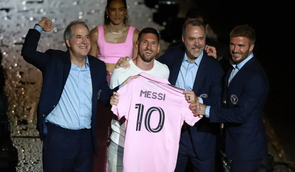 Presentación Lionel Messi: Getty Images