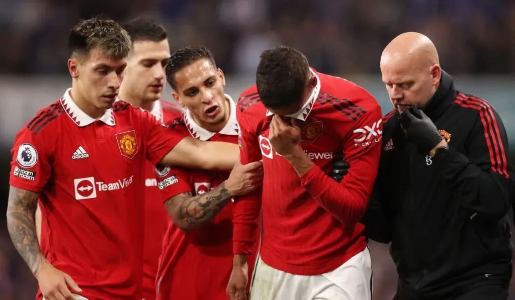 Raphael Varane en Manchester United: Getty Images