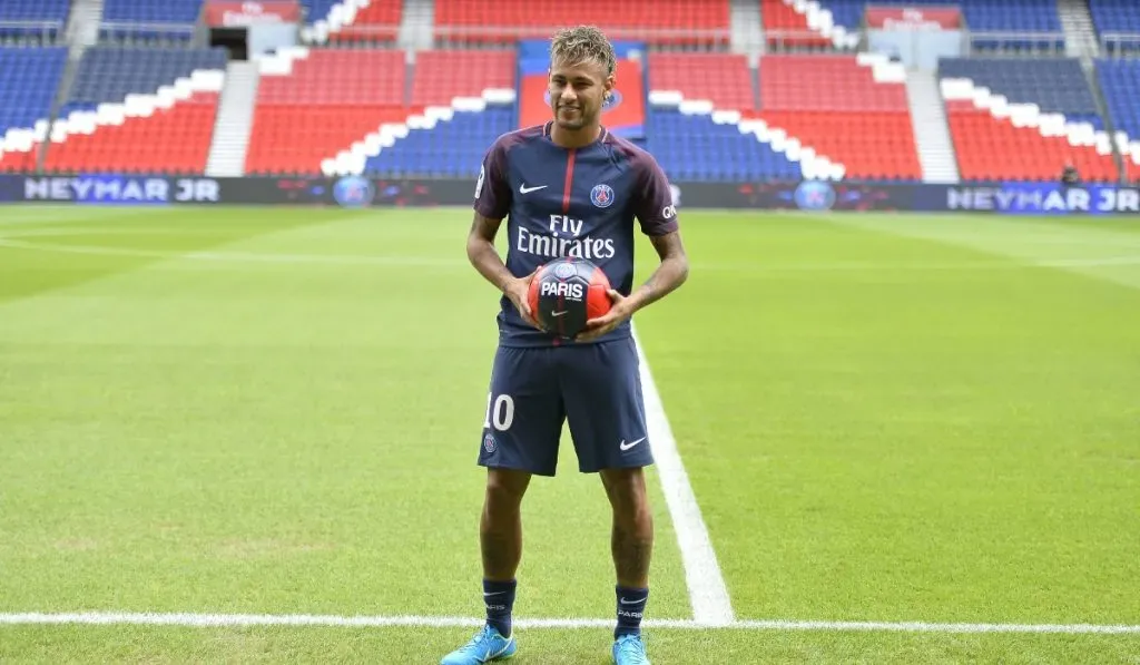 Presentación Neymar PSG: Getty Images
