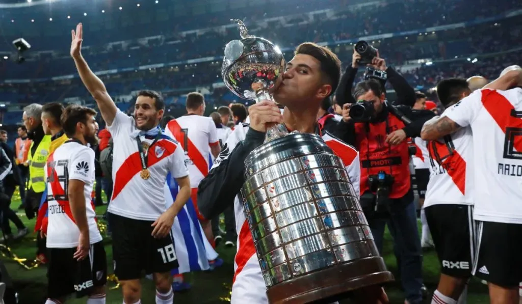 Exequiel Palacios en la Copa Libertadores del Bernabéu: Getty Images