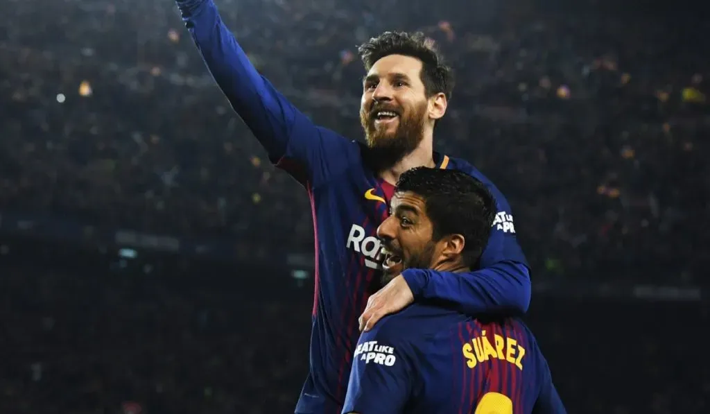 Lionel Messi y Luis Suárez: Getty Images