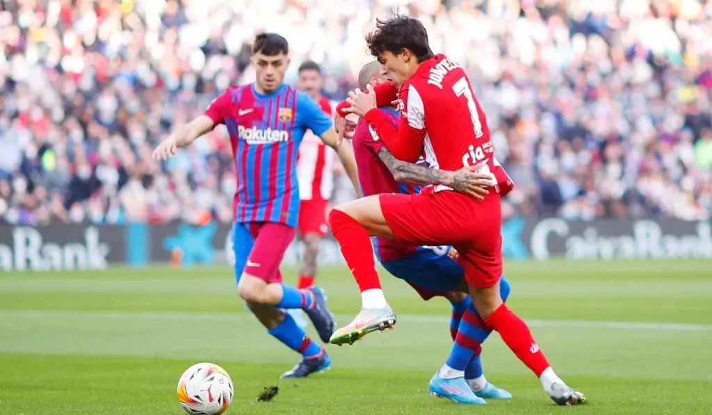 Joao Félix vs. Barcelona: Getty Images