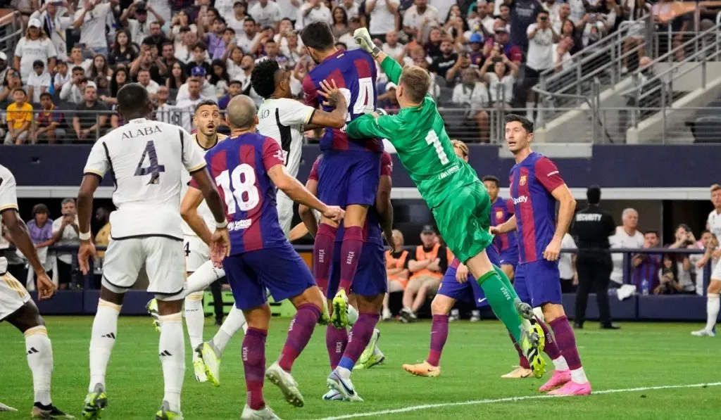 Barcelona vs. Real Madrid en la pretemporada: Getty Images