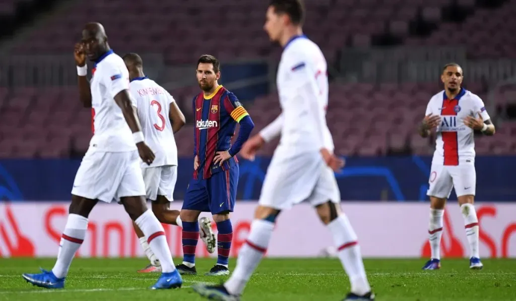 Barcelona 1-4 PSG, último partido de octavos de Champions de los culés en el 2021: Getty Images