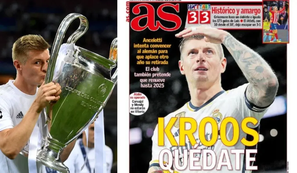 Toni Kroos, una de las renovaciones que busca Real Madrid: Getty Images