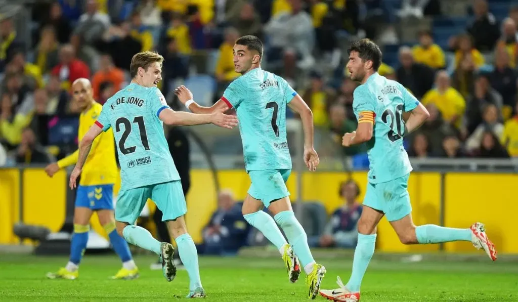 Ferrán Torres inicia la remontada de Barcelona ante Las Palmas: Getty Images