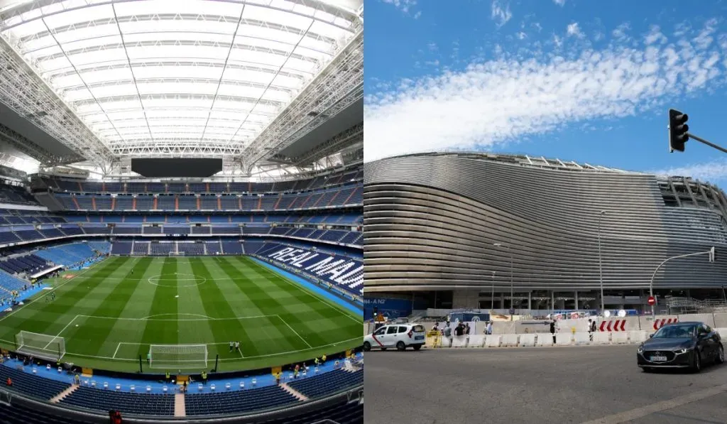 Videomarcador y exteriores del Santiago Bernabéu: Getty Images
