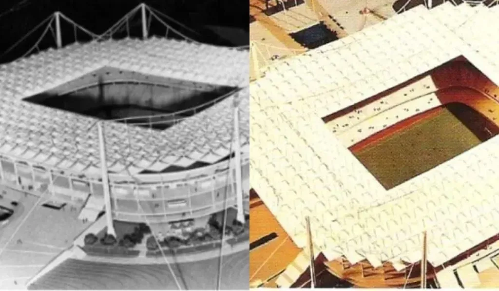 El proyecto de remodelación del Bernabéu en 1973: TW
