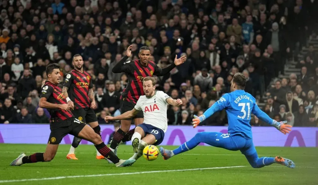 Gol de Harry Kane en su última victoria ante Manchester City en Tottenham: IMAGO