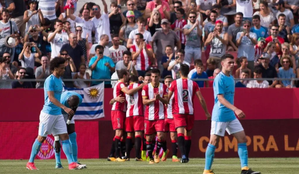 Girona y Manchester City en un amistoso por verano del 2017: IMAGO