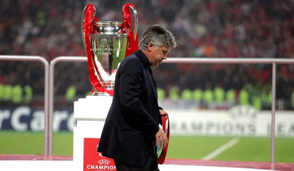Solo Liverpool en 2005 pudo quitarle una final de la Champions a Carlo Ancelotti: IMAGO