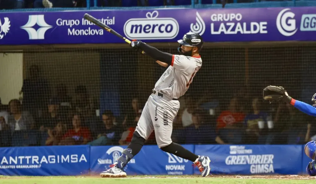 Nomar Mazara remolcó la carrera del despegue ante Acereros | Juego 4 Serie de Zona, 17 de agosto 2024, Estadio Kickapoo Lucky Eagle (Cortesía)