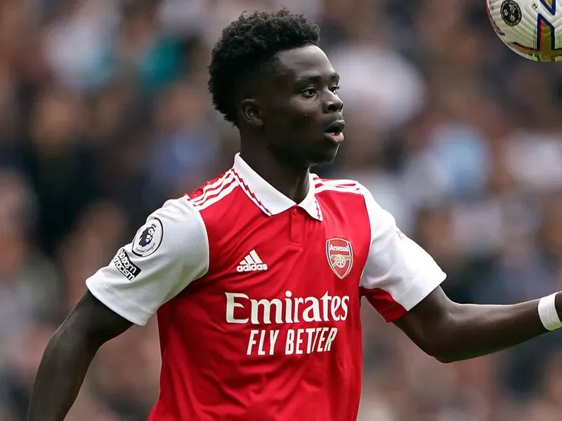 Bukayo Saka tuvo un gran año en Arsenal.