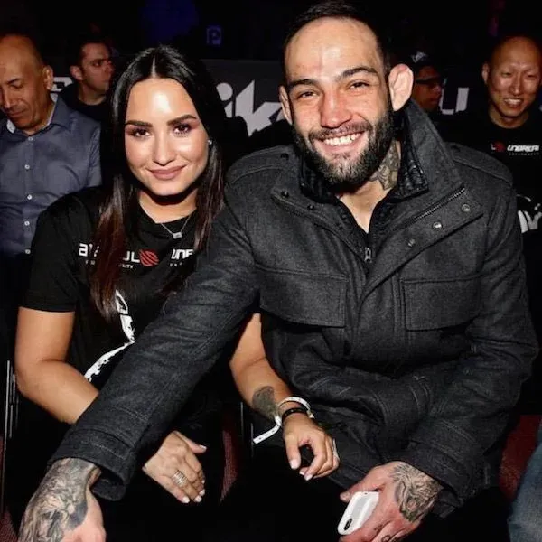 Guilherme Vasconcelos y Demi Lovato salieron entre 2016 y 2017. [Foto Redes Sociales]