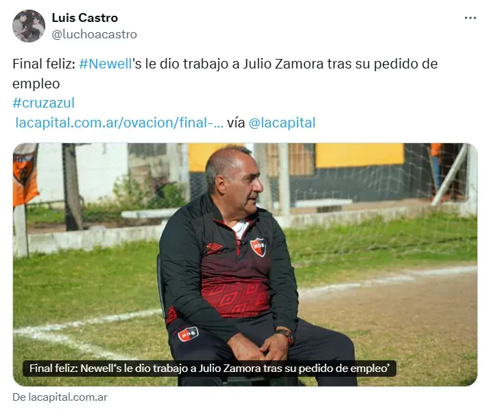 Fue campeón con Cruz Azul y estaba sin trabajo: Julio Zamora recibió la mejor noticia. Noticias en tiempo real