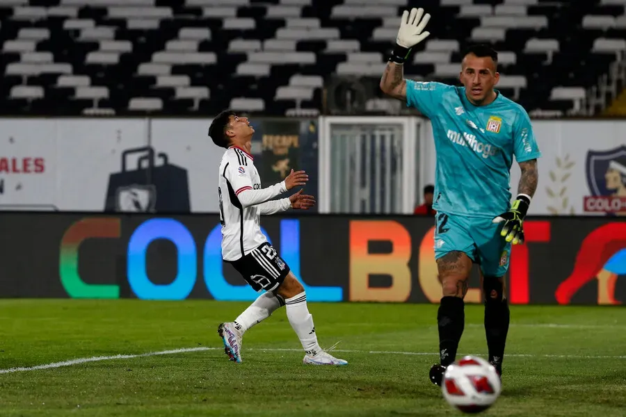 Alexander Oroz aún no jugará en el Colo Colo de Jorge Almirón. Imagen: Javier Salvo/Photosport