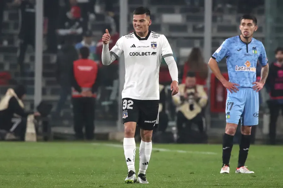 Lucas Cepeda y sus objetivos en Colo Colo. Imagen: Jonnathan Oyarzun/Photosport