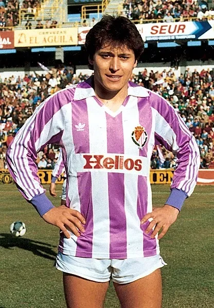 Yáñez se transformó en ídolo en el Valladolid.