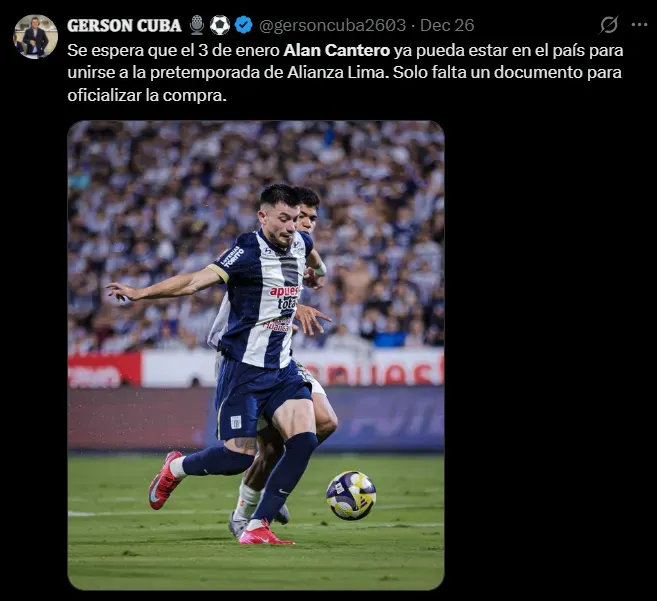 Fuente: @gersoncuba2603