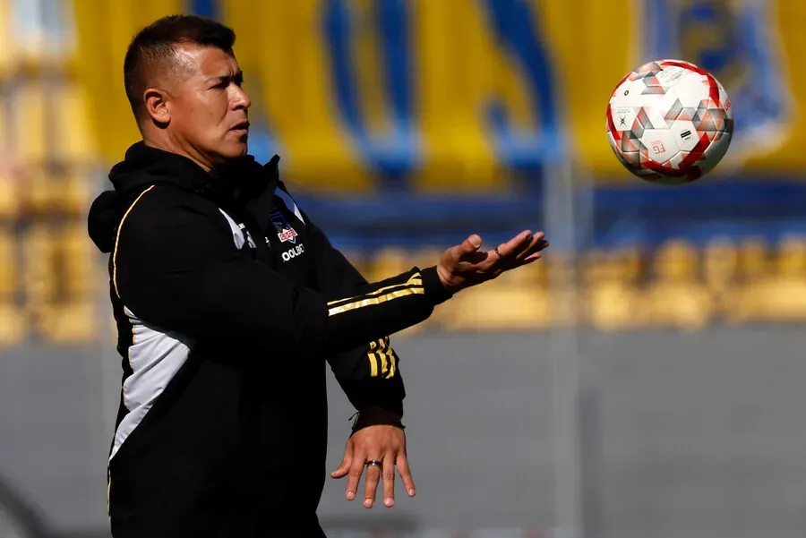 Jorge Almirón y una revelación sobre el objetivo de Colo Colo en la Copa Libertadores 2024.Imagen:  Andres Pina/Photosport