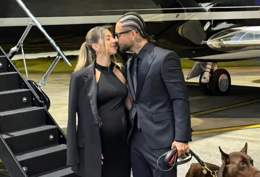 Maluma divulga clique com a namorada grávida e derrete seguidores - Foto: Instagram/Reprodução