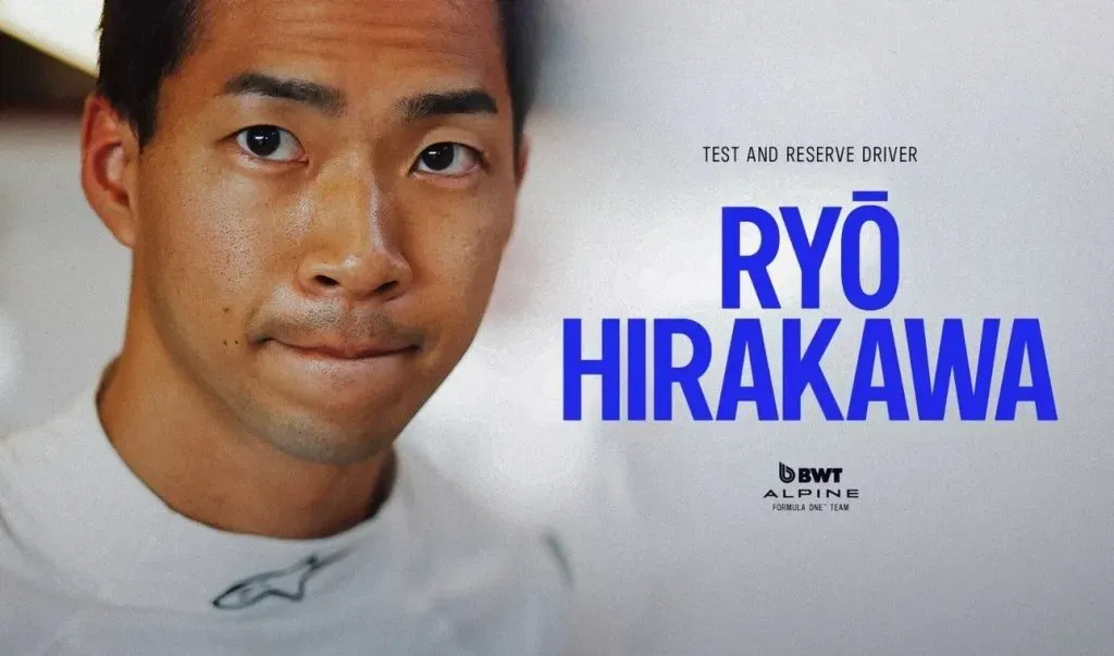 Ryo Hirakawa también aspira a quedarse con el asiento de Jack Doohan en Alpine (GETTY IMAGES)