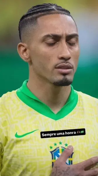 Raphinha on Instagram.