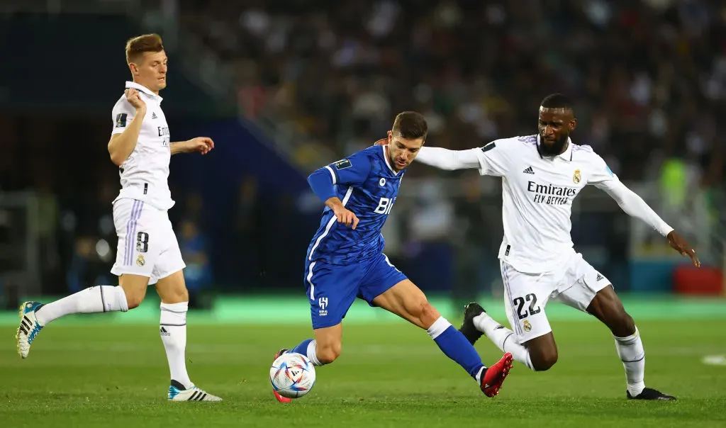 Antonio Rüdiger en acción en Real Madrid. (Foto: Getty)