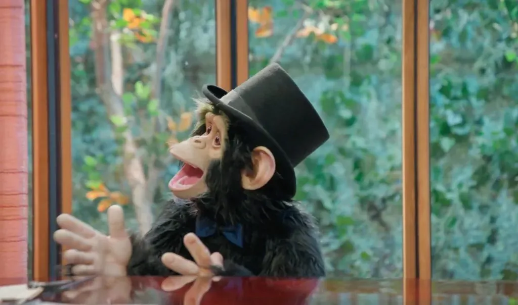 Así es el mono Chueco. (Disney+)