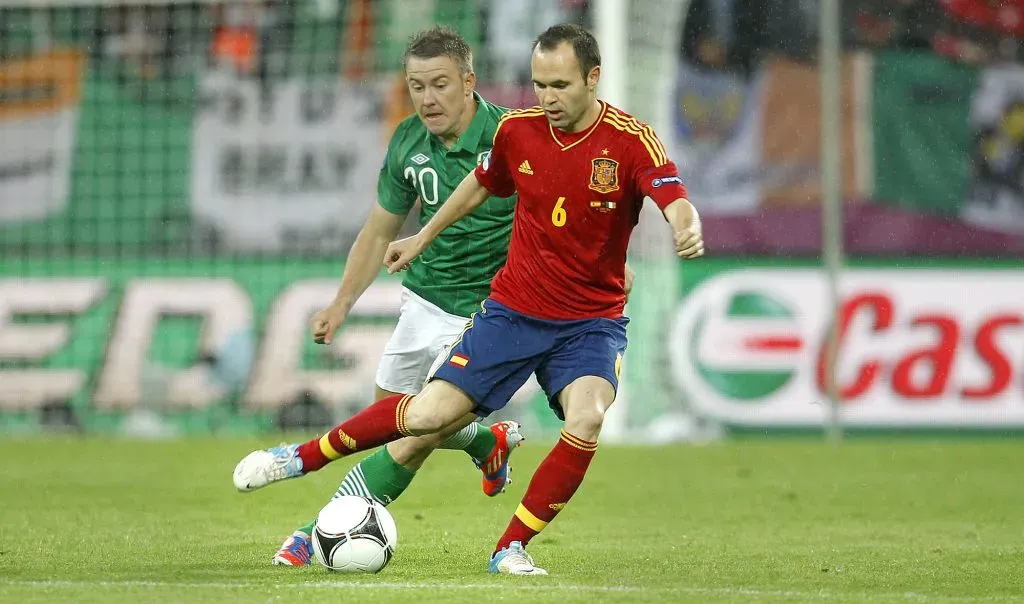 Iniesta fue crack de la selección española en su carrera
