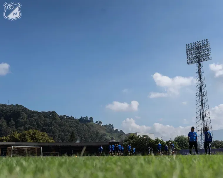 Entrenamiento de Millonarios en territorio antioqueño – Foto Millonarios FC