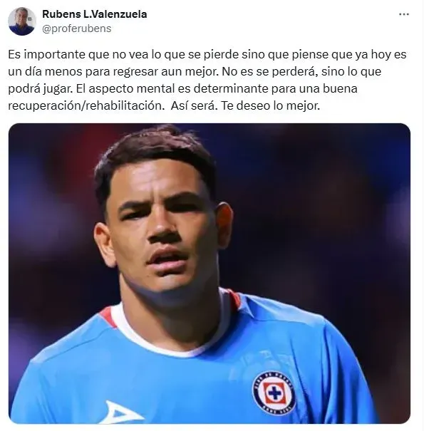 El emotivo mensaje de Rubens Valenzuela para Gabriel Fernández (X)
