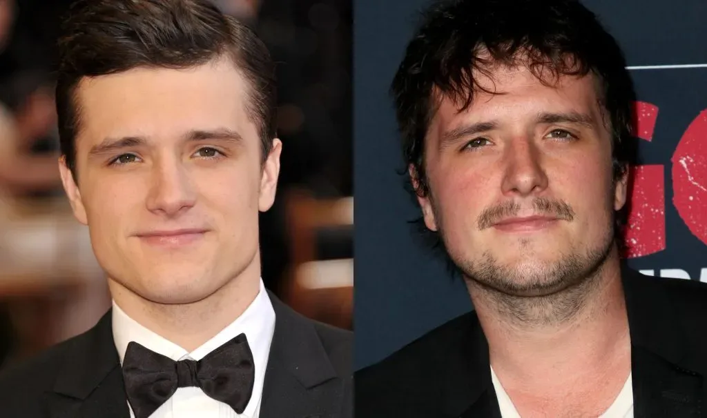 Josh Hutcherson en 2012 y cómo luce en 2023 (Getty images)