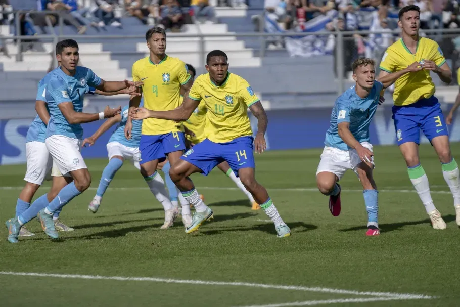 Créditos: Lesley Ribeiro/CBF | Seleção Brasileira sofreu virada de 3 a 2 e foi eliminada por Israel