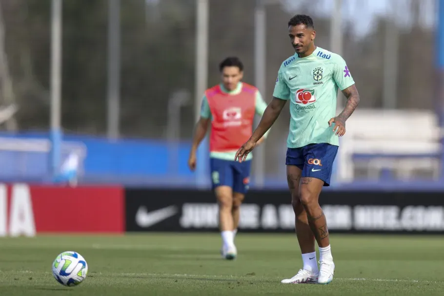 Danilo é um dos atletas mais experientes da Seleção Brasileira | Créditos: Joilson Marconne/CBF