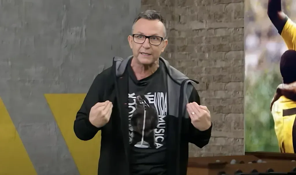 Foto: Reprodução/Band – Craque Neto afirmou que Augusto Melo quer trazer Di María para o Corinthians