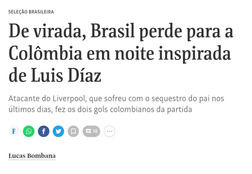 Tomado de la ‘Folha de Sao Paulo’