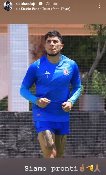 Carlos Salcedo había compartido una confusa publicación en sus redes sociales. [Foto Captura]