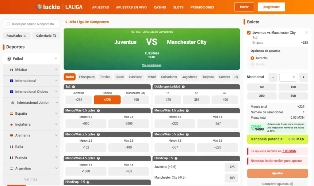 Luckia apuestas deportivas