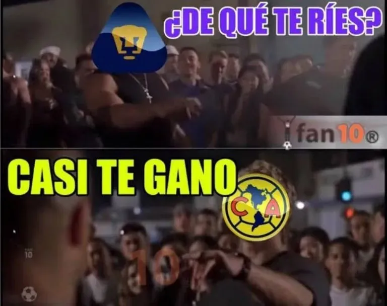 clasico capitalino america pumas estadio azteca arbitraje var memes