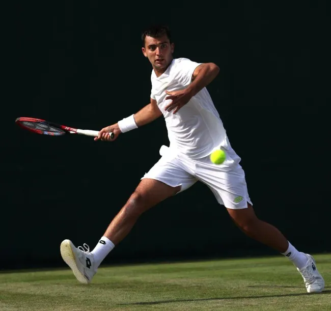 Tomás Barrios en Wimbledon 2023 (Getty Images).