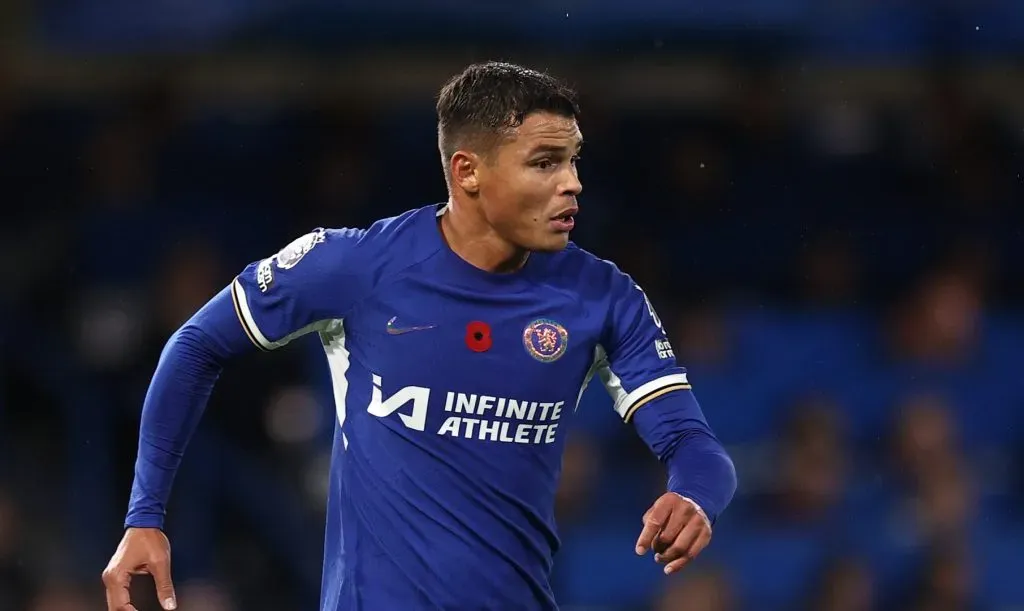 Thiago Silva está em reta final de contrato no Chelsea (Foto: Ryan Pierse/Getty Images)