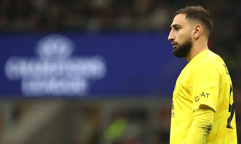 Gianluigi Donnarumma pelo PSG. (Photo by Marco Luzzani/Getty Images)