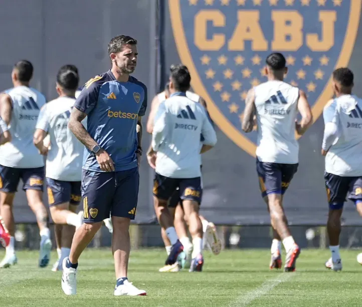 Gago piensa alternativas para los próximos partidos. (Boca Juniors)