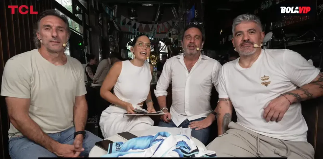 Ortega habló de River en el stream de Bolavip.